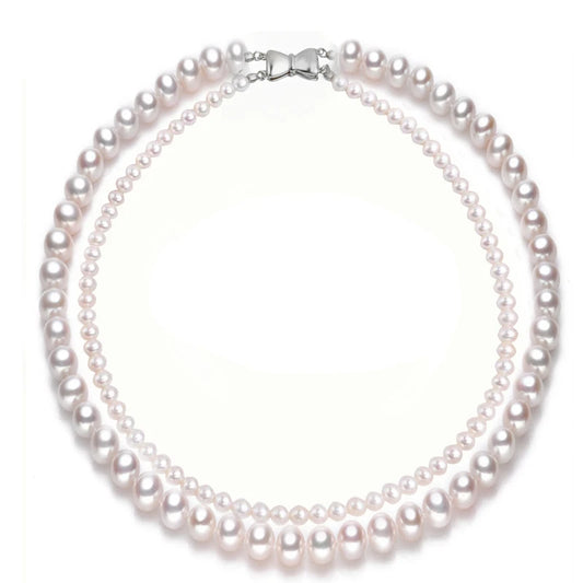 Pearl Necklace for  Women,Wife Anniversary Gift