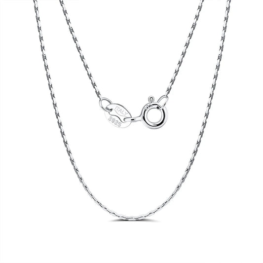 Chain Necklace for Women 0.6mm Width.