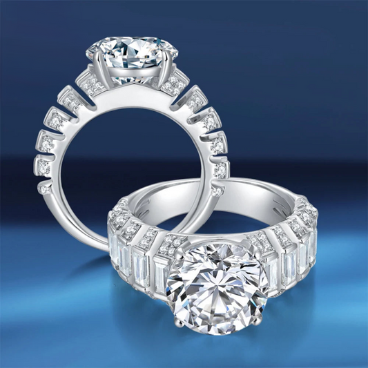 Moissanite Rings for Women .